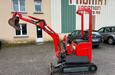 2017 Bobcat 1138 KGS mini excavator, side view 2017 Bobcat 1138 KGS mini excavator, side view