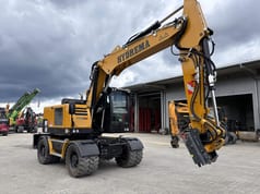 2023 Hydrema MX17G wheel excavator, side view