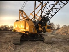 1993 Weserhütte SW191 dragline, side view