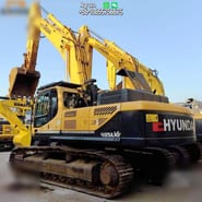2020 Hyundai R485LVS crawler excavator, rear three-quarter view 2020 Hyundai R485LVS crawler excavator, rear three-quarter view