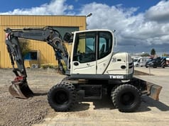2011 Terex TW85 wheel excavator side view