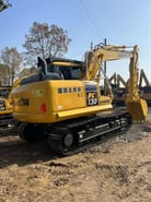 2023 Komatsu PC130-8 crawler excavator, rear three-quarter view