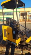 2023 JCB 18 Z-1 mini excavator operator station view
