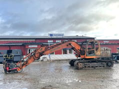Doosan DX180 LC crawler excavator side view
