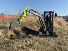 2025 Zaox ZA28A mini excavator, side view