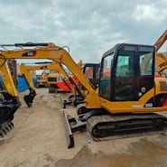 2016 Caterpillar 302.5D crawler excavator, side view