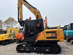 2024 Sany SY135C crawler excavator, side profile view