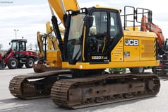 2022 JCB 220X LC crawler excavator, side view