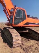 2022 Doosan DH500LC-7 excavator side view