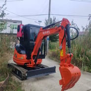 2023 Kubota U-20 mini excavator, side view 2023 Kubota U-20 mini excavator, side view