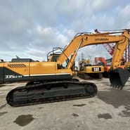 2020 Hyundai R335LC-9T crawler excavator side view 2020 Hyundai R335LC-9T crawler excavator side view
