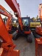 2022 Kubota KX165 crawler excavator, rear view