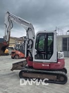 2007 Takeuchi TB153 FR mini excavator, side view