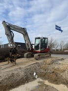 2021 Takeuchi TB290-2 mini excavator, side view 2021 Takeuchi TB290-2 mini excavator, side view
