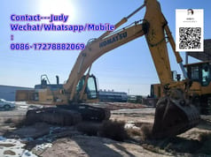2021 Komatsu PC360 crawler excavator, side view