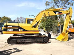 2023 Caterpillar 320B crawler excavator, side profile view 2023 Caterpillar 320B crawler excavator, side profile view