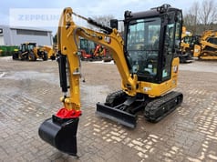 2024 Caterpillar 301.8-05A mini excavator, front three-quarter view 2024 Caterpillar 301.8-05A mini excavator, front three-quarter view