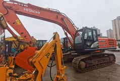 2014 Hitachi ZX360H-5G crawler excavator, side view