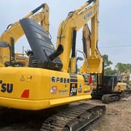 2007 Komatsu PC240-8 crawler excavator rear three-quarter view 2007 Komatsu PC240-8 crawler excavator rear three-quarter view