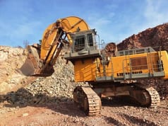 2009 Liebherr R984C HD crawler excavator, side view 2009 Liebherr R984C HD crawler excavator, side view