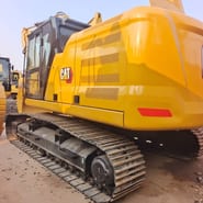 2024 Caterpillar 326GC crawler excavator, rear three-quarter view 2024 Caterpillar 326GC crawler excavator, rear three-quarter view