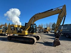 2019 Caterpillar 320 Next Generation crawler excavator, side view 2019 Caterpillar 320 Next Generation crawler excavator, side view
