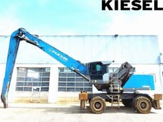 2019 Fuchs MHL 365 F material handler, side profile view