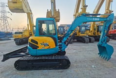 2019 Kubota KX155 mini excavator, side view