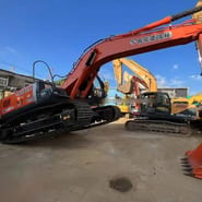 2020 Hitachi Zaxis 200 crawler excavator, side view