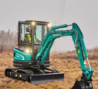 2024 Sunward SWE25UF mini excavator, side view