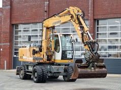 2009 Liebherr A900C wheel excavator, side profile view 2009 Liebherr A900C wheel excavator, side profile view