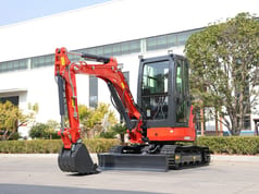 2025 Kubota MB 35 PLUS-VKSH mini excavator, side profile view