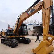 Excavadora de orugas Caterpillar 320D 2021, vista lateral Excavadora de orugas Caterpillar 320D 2021, vista lateral