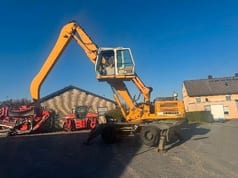 2005 Liebherr A924B material handler, side view