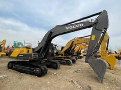 2024 Volvo EC240 crawler excavator, side view