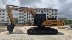 2023 Sany SY215C crawler excavator, side view