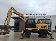 2010 Caterpillar M318D MH demolition excavator, side view 2010 Caterpillar M318D MH demolition excavator, side view