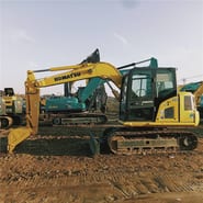 2024 Komatsu PC70-8 mini excavator, side profile view 2024 Komatsu PC70-8 mini excavator, side profile view