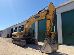 2012 Caterpillar 336D crawler excavator, side view