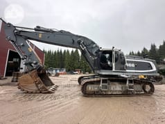 2021 Liebherr R966 HD crawler excavator, side profile view 2021 Liebherr R966 HD crawler excavator, side profile view