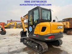 2026 XCMG XE60GPRO crawler excavator, rear three-quarter view 2026 XCMG XE60GPRO crawler excavator, rear three-quarter view