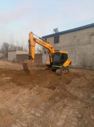 2023 Hyundai R110VS mini excavator, side view