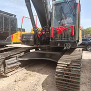 2024 Volvo EC290 crawler excavator front view 2024 Volvo EC290 crawler excavator front view