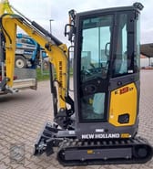 2023 New Holland E19D mini excavator, side profile view 2023 New Holland E19D mini excavator, side profile view