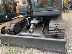 2023 XCMG XE85DA mini excavator front view with blade