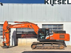 2023 Hitachi ZX350LCN-7 crawler excavator side view