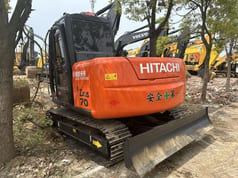 2020 Hitachi Zaxis 70 crawler excavator rear view