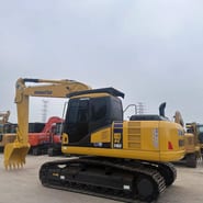 2023 Komatsu PC160 crawler excavator, side view