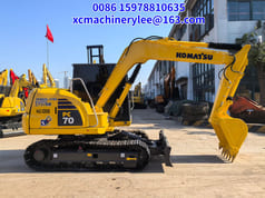 2024 Komatsu PC70 crawler excavator, side view 2024 Komatsu PC70 crawler excavator, side view