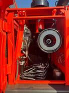 2024 Doosan DXX225-9C mini excavator engine compartment view
